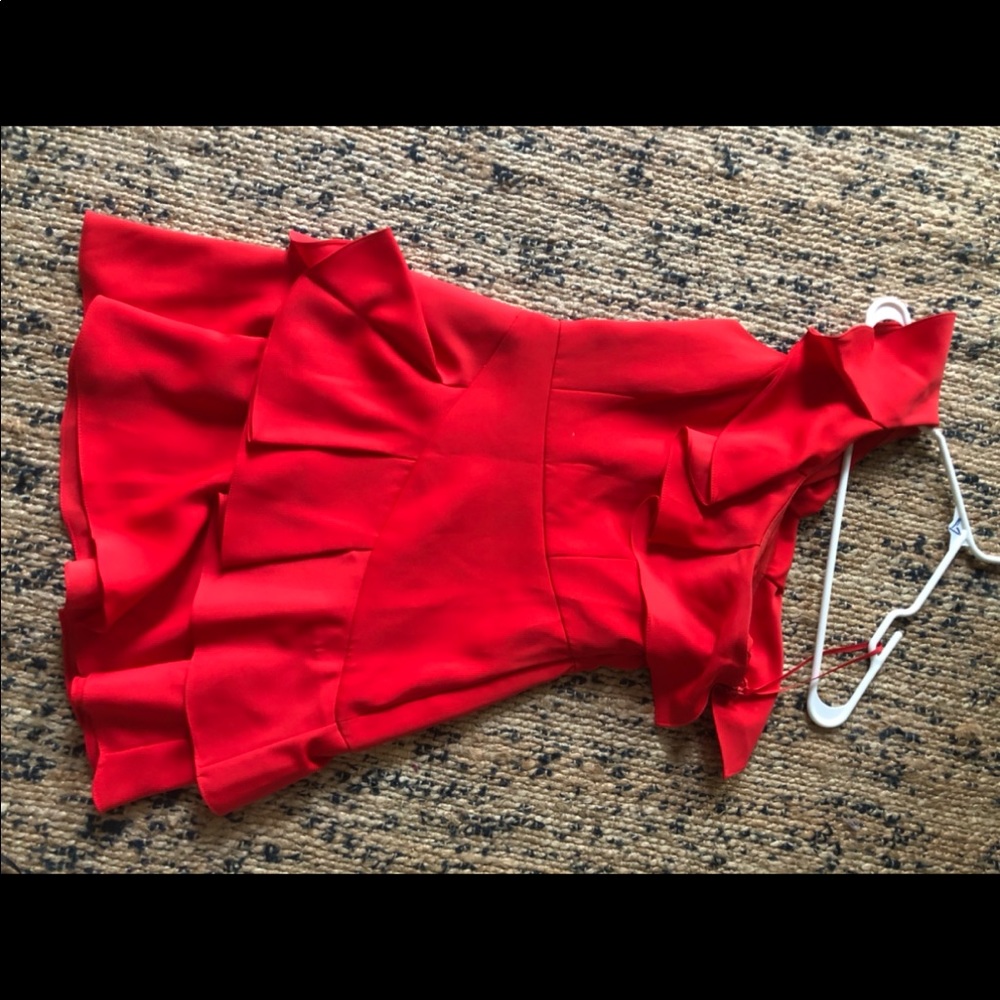 BCBG One Shoulder Dress